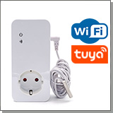 Умная Tuya Wi-Fi розетка «SmartСтраж TY230-TUYA-Lux» с датчиком температуры Умная Tuya Wi-Fi розетка «SmartСтраж TY230-TUYA-Lux» с датчиком температуры