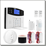 Охранно-пожарная GSM сигнализация «SmartСтраж Сигнал-GSM-08» с 8 датчиками Охранно-пожарная GSM сигнализация «SmartСтраж Сигнал-GSM-08» с 8 датчиками