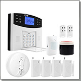 Охранно-пожарная GSM сигнализация «SmartСтраж Сигнал-GSM-09» с 9 датчиками Охранно-пожарная GSM сигнализация «SmartСтраж Сигнал-GSM-09» с 9 датчиками