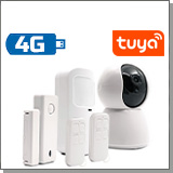 GSM/4G видеосигнализация TUYA «SmartСтраж Video-Alarm 4-GSM» с ИК камерой